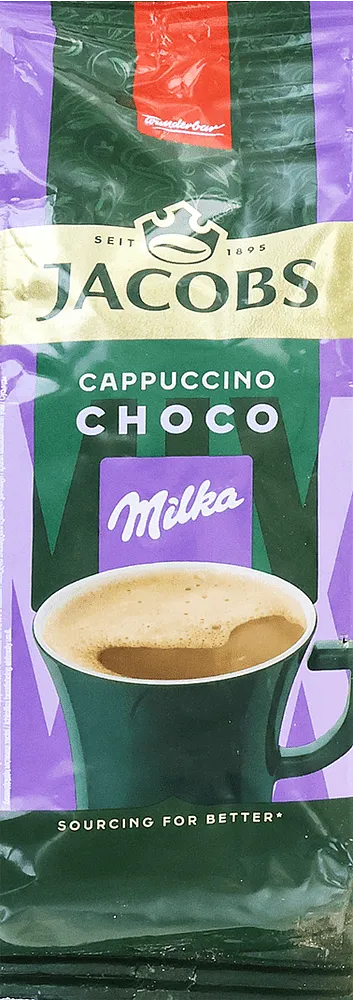 Սրճային ըմպելիք լուծվող «Jacobs Cappuccino Choco Milka» 500գ
