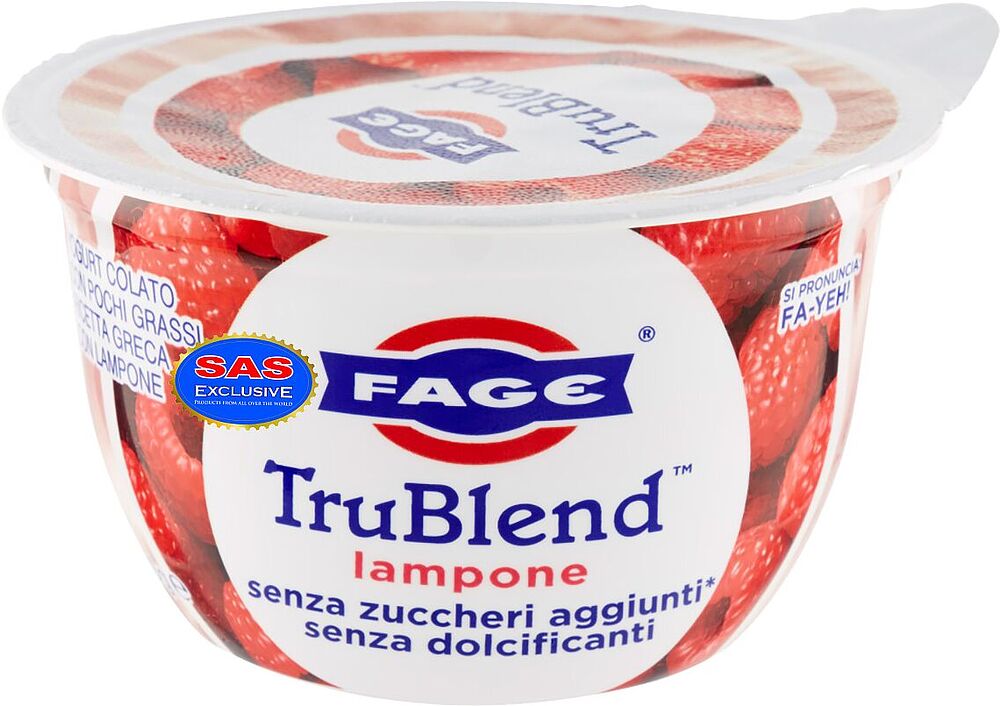 Йогурт с малиной "Fage TruBlend" 150г, жирность: 2.5%