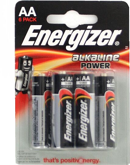 Էլեկտրական մարտկոց «Energizer AA»  6հատ