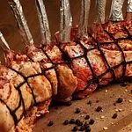Seasoned lamb steak
