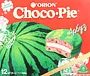 Թխվածքաբլիթ ձմերուկի «Orion Choco Pie Арбуз» 360գ
