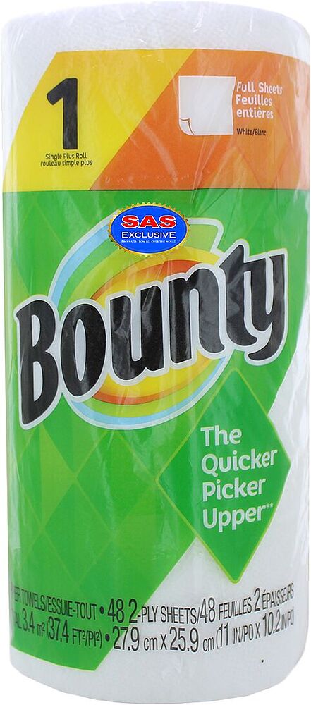 Թղթե սրբիչ «Bounty» 1 հատ