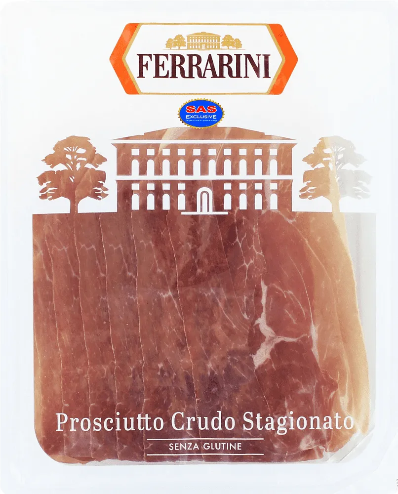 Sliced prosciutto ​​"Ferrarini" 90g
