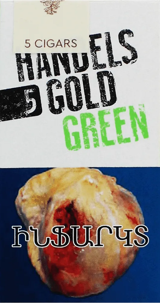 Cigarillos "Handelsgold Green"