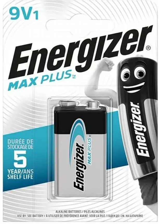 Battery "Energizer Max Plus 9 V" 1 pcs
