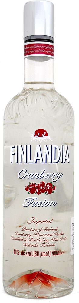 Cranberry vodka 