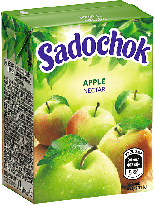 Juice "Sadachok"  0.2l Apple