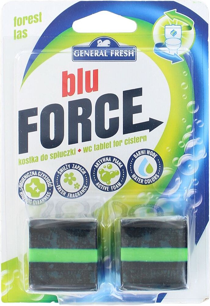 Զուգարանակոնքի մաքրող միջոց «General Fresh» 2*50գ
 