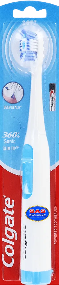 Щетка зубная электрическая "Colgate 360 Sonic Slim Tip"