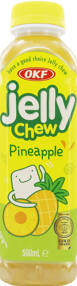 Ըմպելիք արքայախնձորի «OKF Jelly Chew Pineapple» 500մլ
