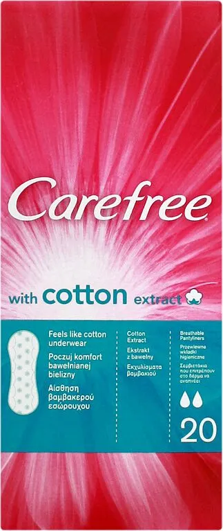 Pantyliners "Carefree Triple"  