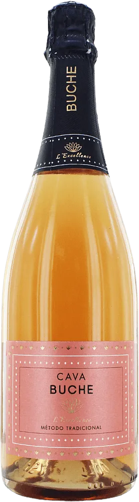 Вино игристое "Buche Cava Brut Rose" 0.75л