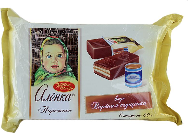Biscuit with boiled condensed milk "Alenka" 240g