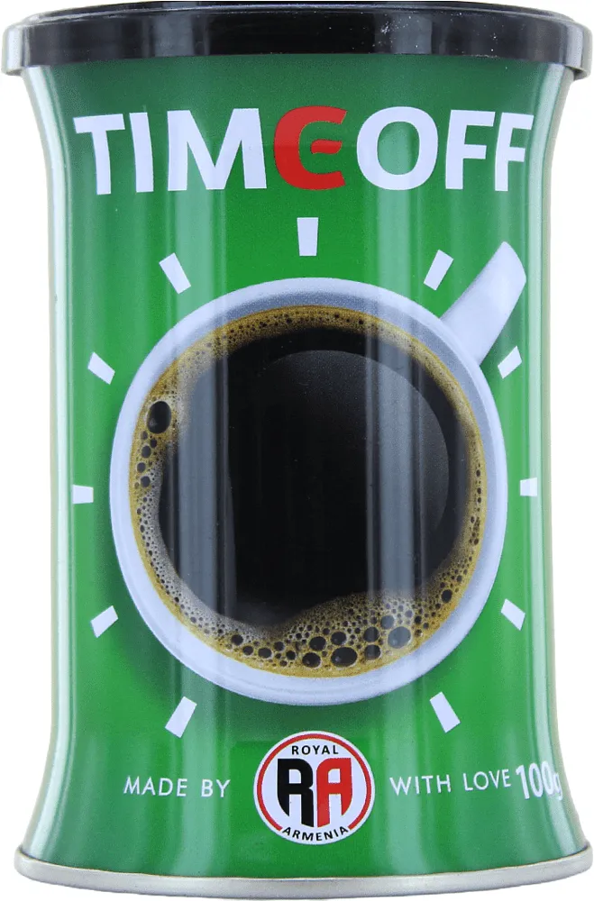 Instant coffee "Royal Armenia Timeoff" 100g