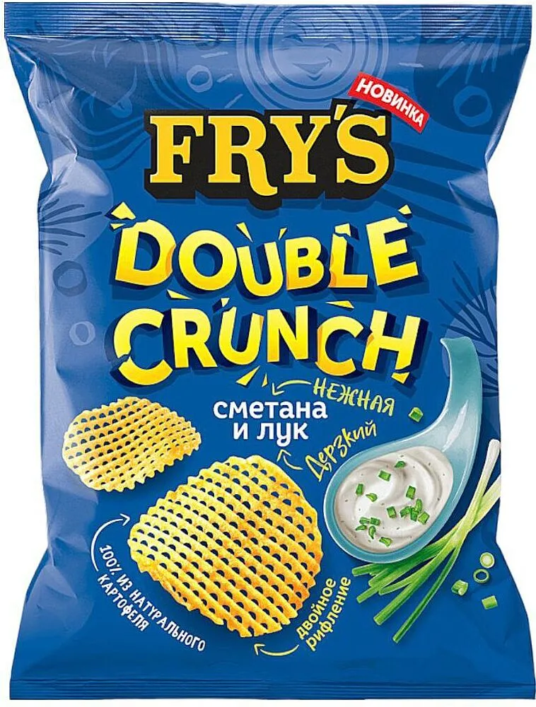 Chips "Fry's" 70g Sour cream and onion
