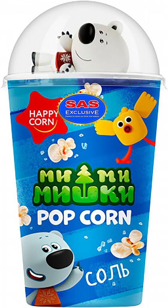 Поп корн с солью "Happy Corn Mimimishki" 15г