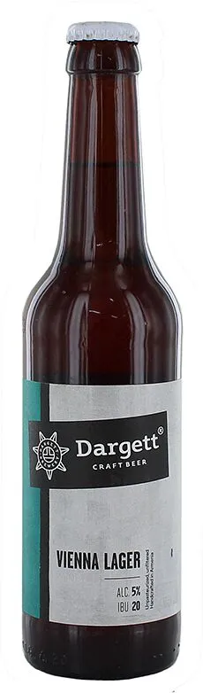 Beer "Dargett Vienna Lager" 0.33l