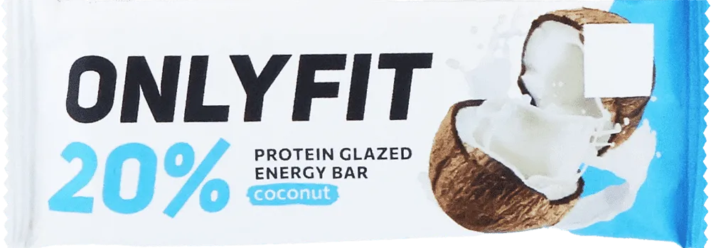 Բատոն սպիտակուցային կոկոսի համով «OnlyFit Coconut» 40գ
