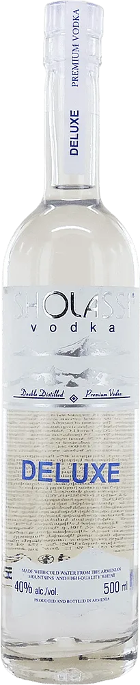 Vodka "Sholassi Deluxe" 0.5l
