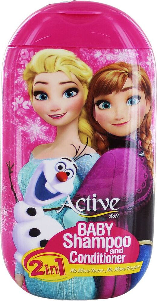 Baby shampoo-conditioner "Active Soft Frozen" 280g
