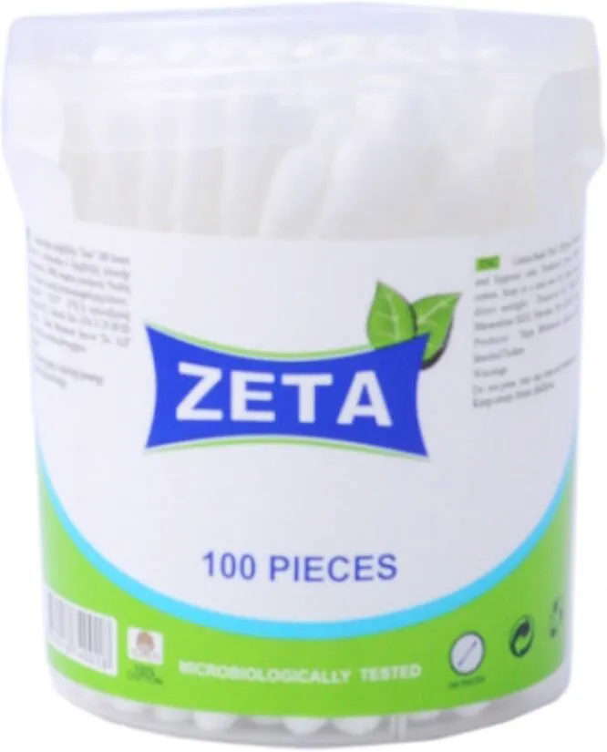 Cotton buds "Zeta" 100 pcs.