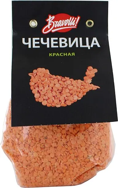 Red lentils "Bravolli" 350g