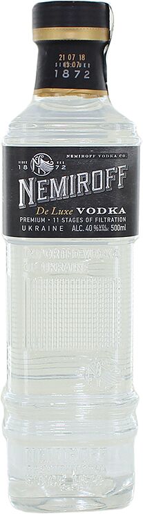 Водка "Nemiroff Premium de Luxe" 0.5л
