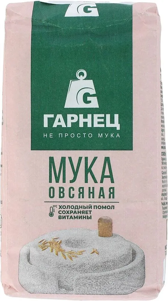 Oat flour "Garnec" 400g
