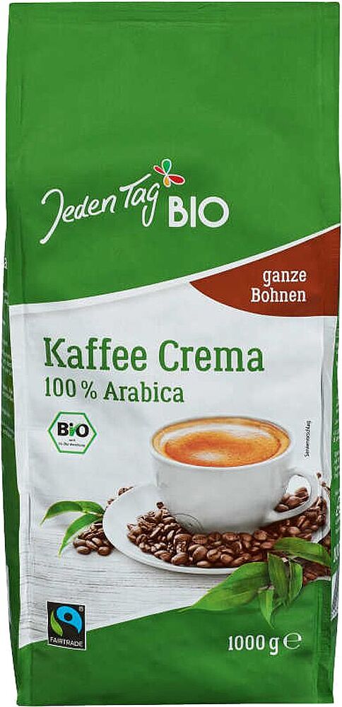 Coffee beans "Jeden Tag Bio" 1000g