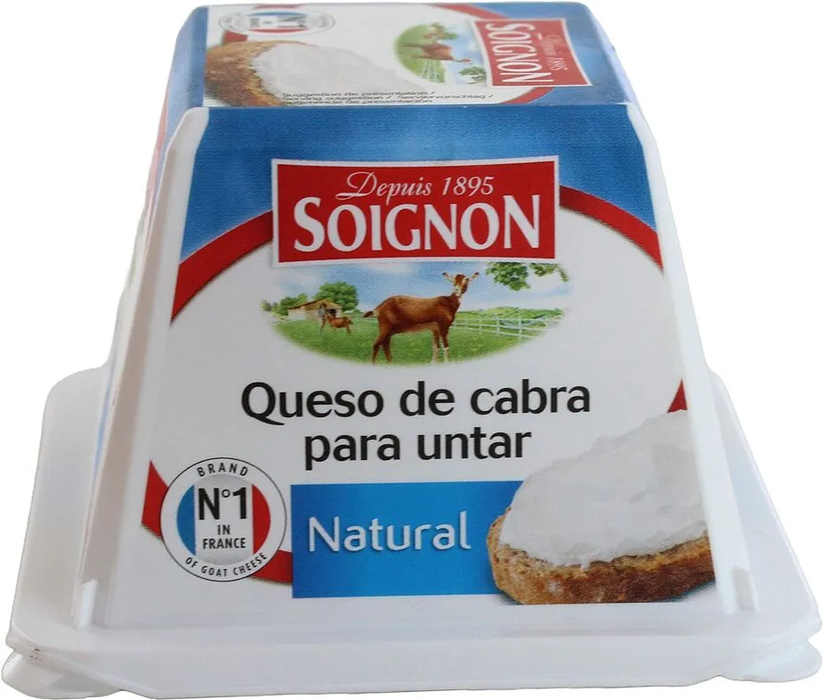 Natural goat cheese "Soignon" 150g
