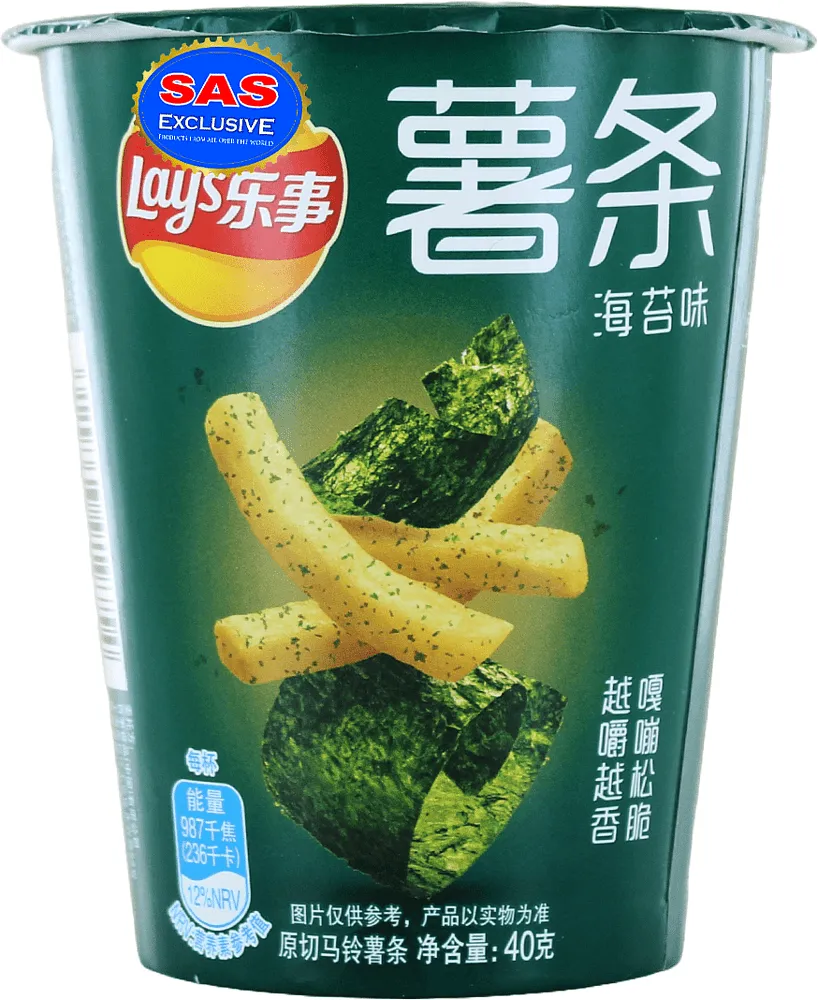 Seaweed flavoured chips "Lays" 40g
