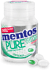 Жевательная резинка "Mentos Pure White" 54г Мята