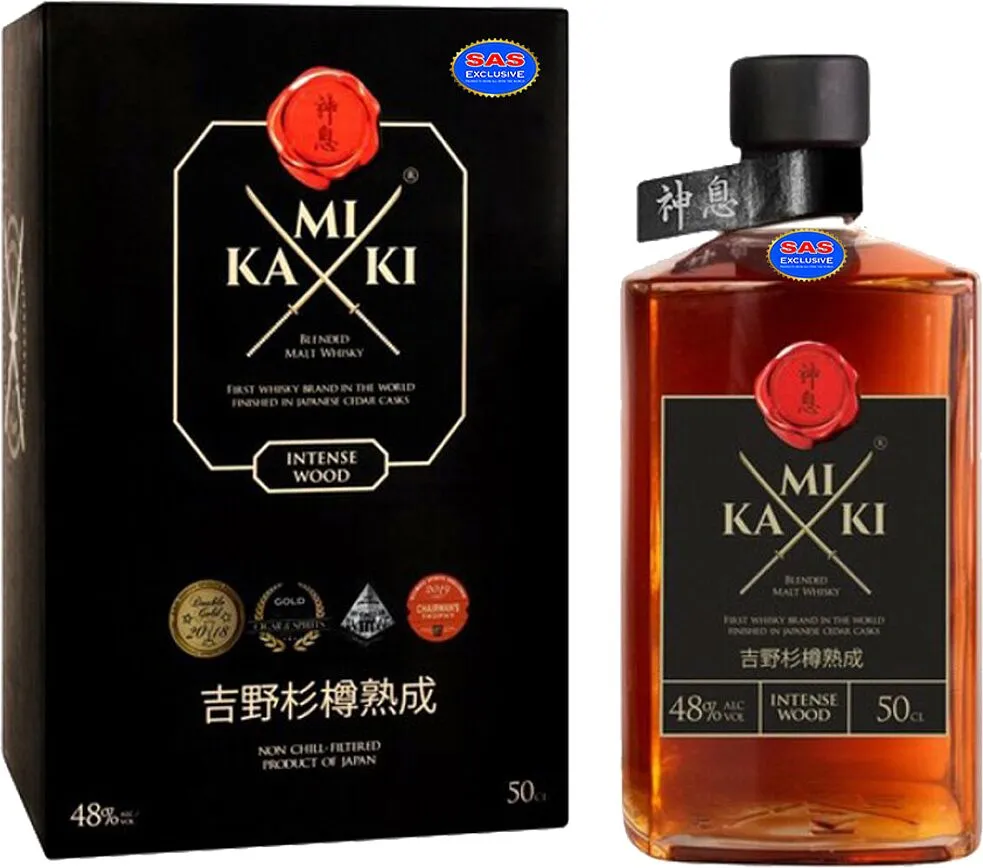 Whiskey "Kamiki Intense Wood" 0.5l