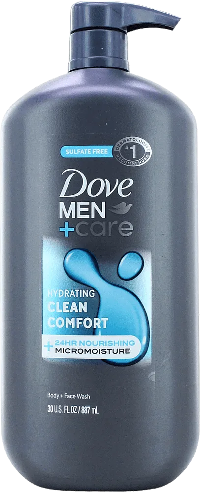 Shower gel "Dove Men+Care Hydrating Clean Comfort" 887ml
