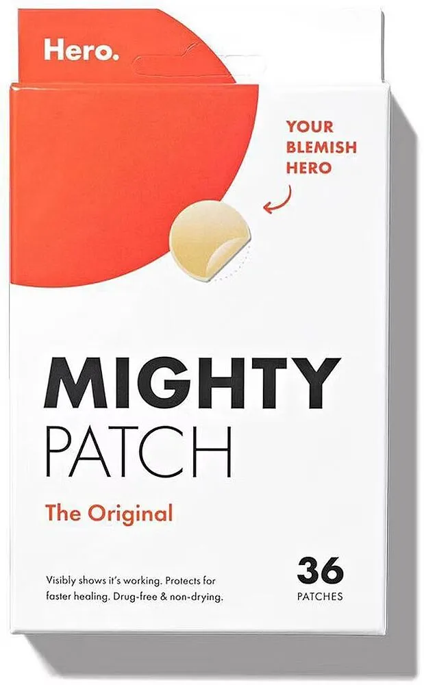 Patches for pimples "Mighty" 36pcs
