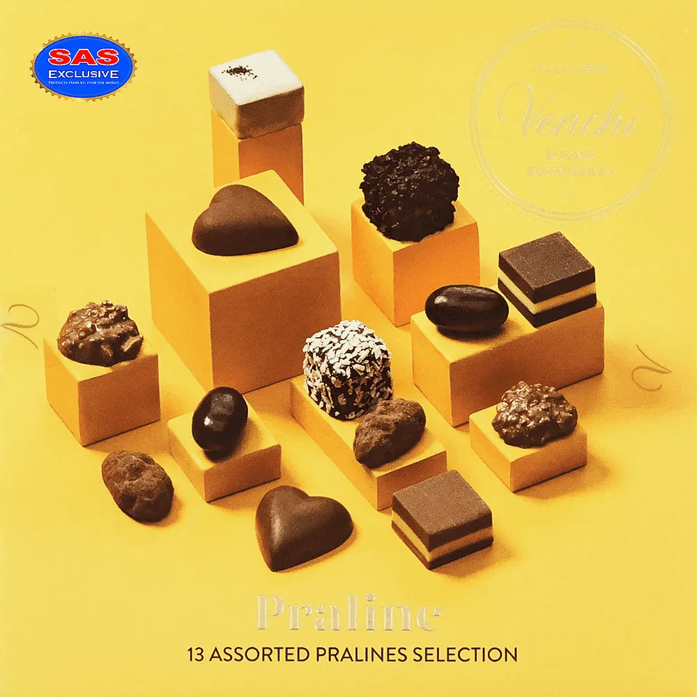 Chocolate candies collection "Venchi Praline" 112g
