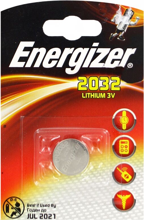 Լիթումային մարտկոց «Energizer 2032 3V» 1հատ