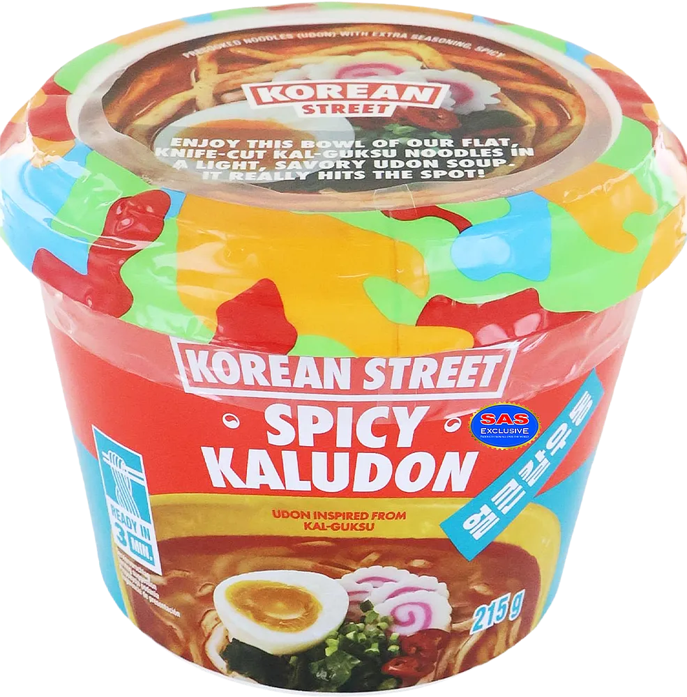 Լապշա կծու «Korean Street Spicy Kaludon» 215գ

