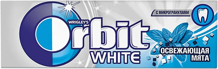 Մաստակ թարմ անանուխի «Orbit White»14գ 