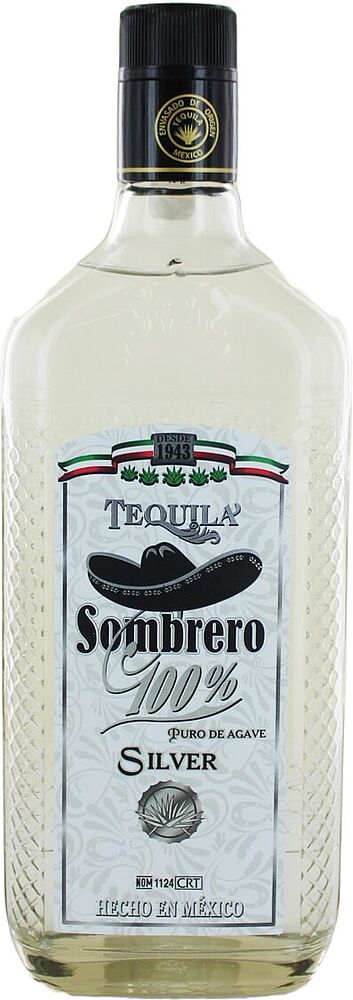 Tequila "Sombrero Silver" 0.7l
