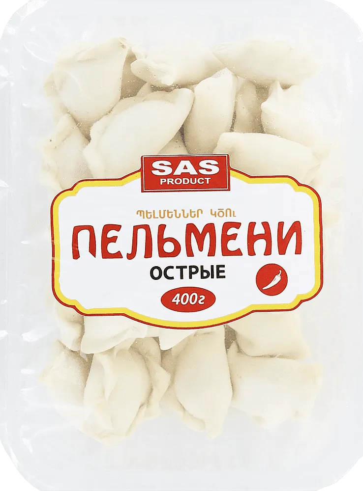 Պելմենի կծու «SAS Product» 400գ 