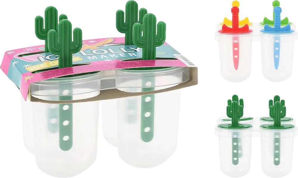 Ice cream mold 4 pcs
