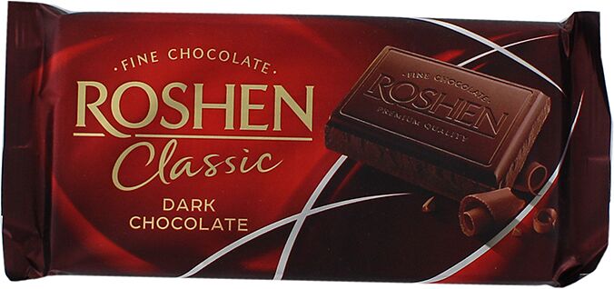 Шоколадная плитка "Roshen Classic" 90г