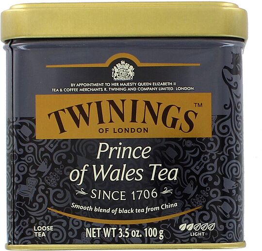 Թեյ սև «Twinings Prince Of Wales» 100գ

