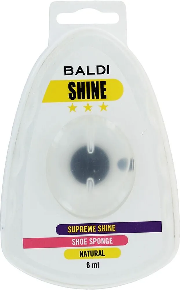 Natural shoe sponge "Baldi" 6ml
