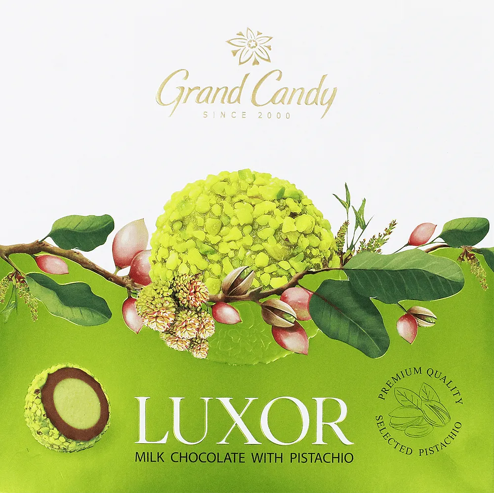 Chocolate candies collection "Grand Candy Luxor" 180g
