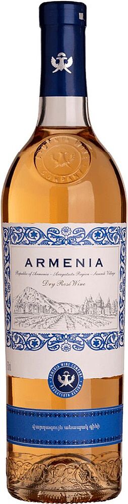 Вино розовое "Armenia" 0.75л