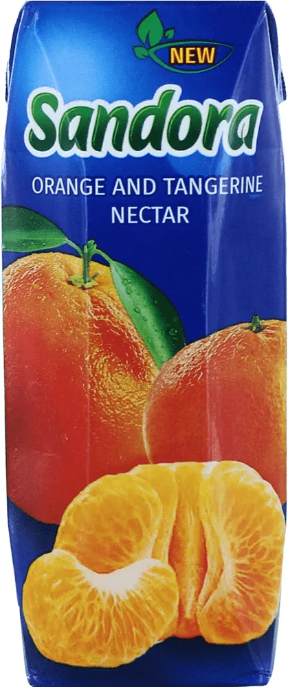 Orange & tangerine juice "Sandora'' 250ml 