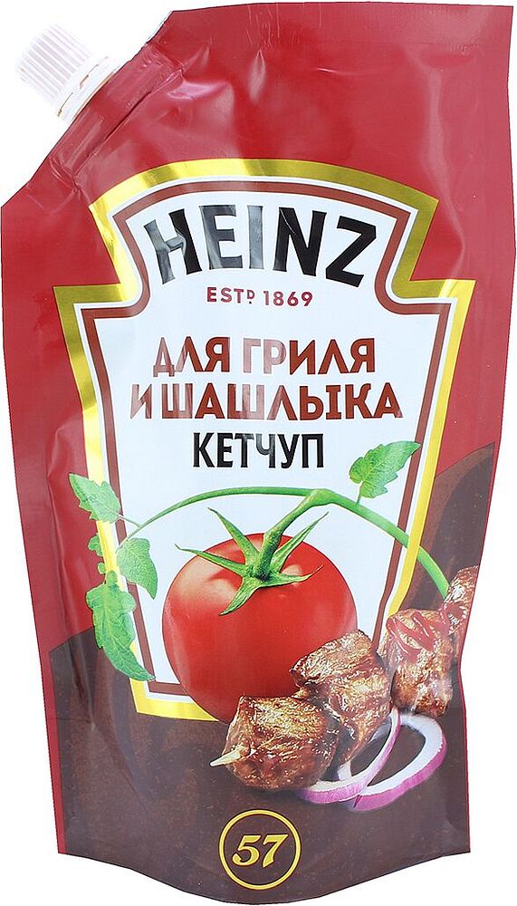 Կետչուպ գրիլի և խորովածի համար «Heinz» 320գ