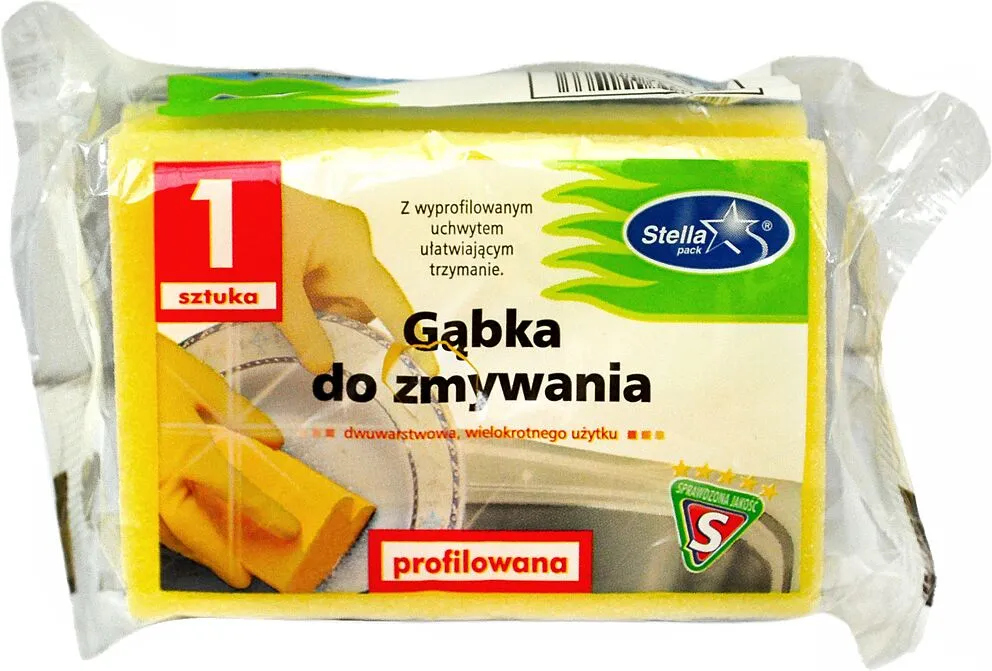 Dishwashing  sponge "Stella" 1pcs